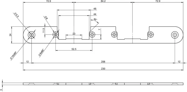 41.2563.0100 Flachschliessbleche MSL BE-31180.1343 – Bild 2