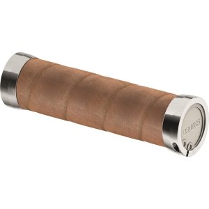 Brooks Handles Slender Leather Grips 130mm Honey