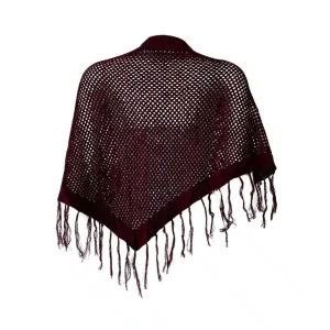 Schal „Kush Scarf“ Tawny Red, Hanfstrick