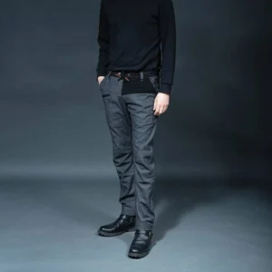 Hose „Hugo“ Black, Herringbone