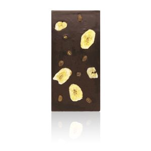 Dunkle Schokolade Kaffee Banane – vegan