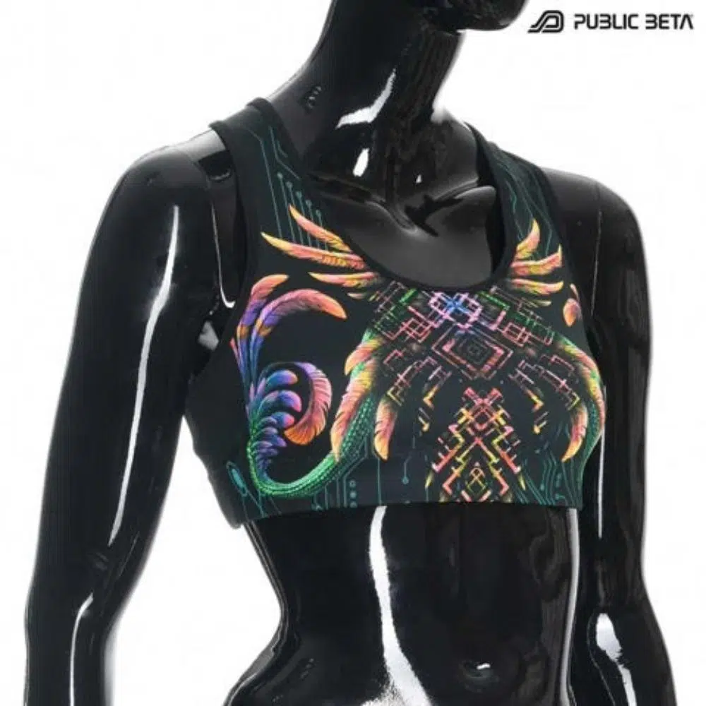 Bra Top „Supernatural“ UV-Aktiv